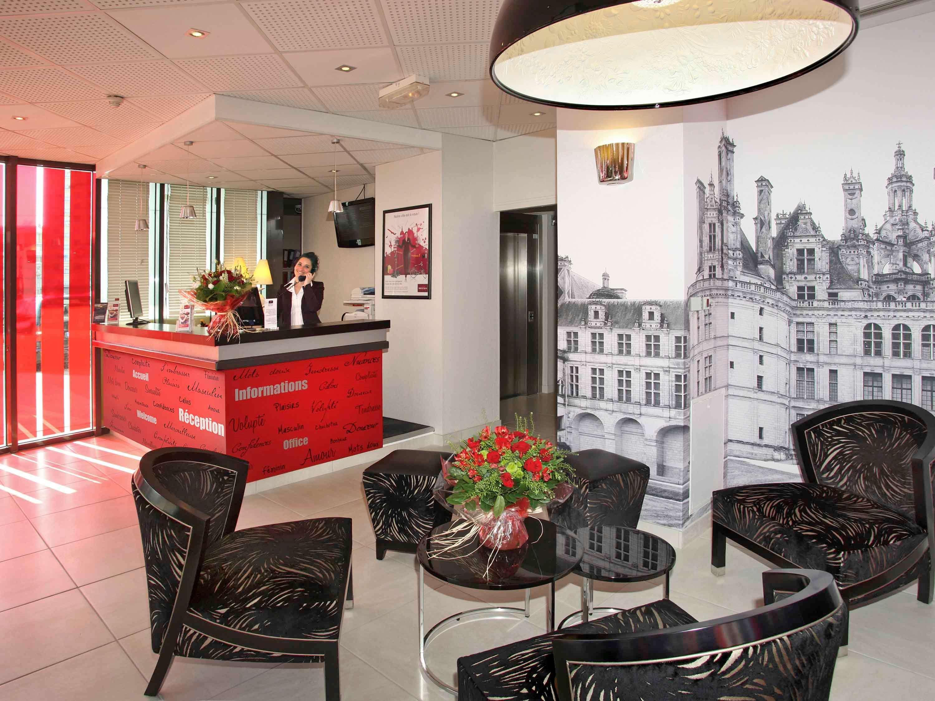 Mercure Tours Centre Gare Et Congres Eksteriør billede